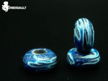 dreadperlen blue flames, fimo dreadperlen, dreadshop, shop fuer dreadlocks, dreadlockschmuck aus fimo, dreadschmuck und mehr, dreadstyle, dread beads polymer clay, dk, fimo dreadperlen, dreadschmuck aus fimo, polymer clay dread beads, dreadlocks jewelr